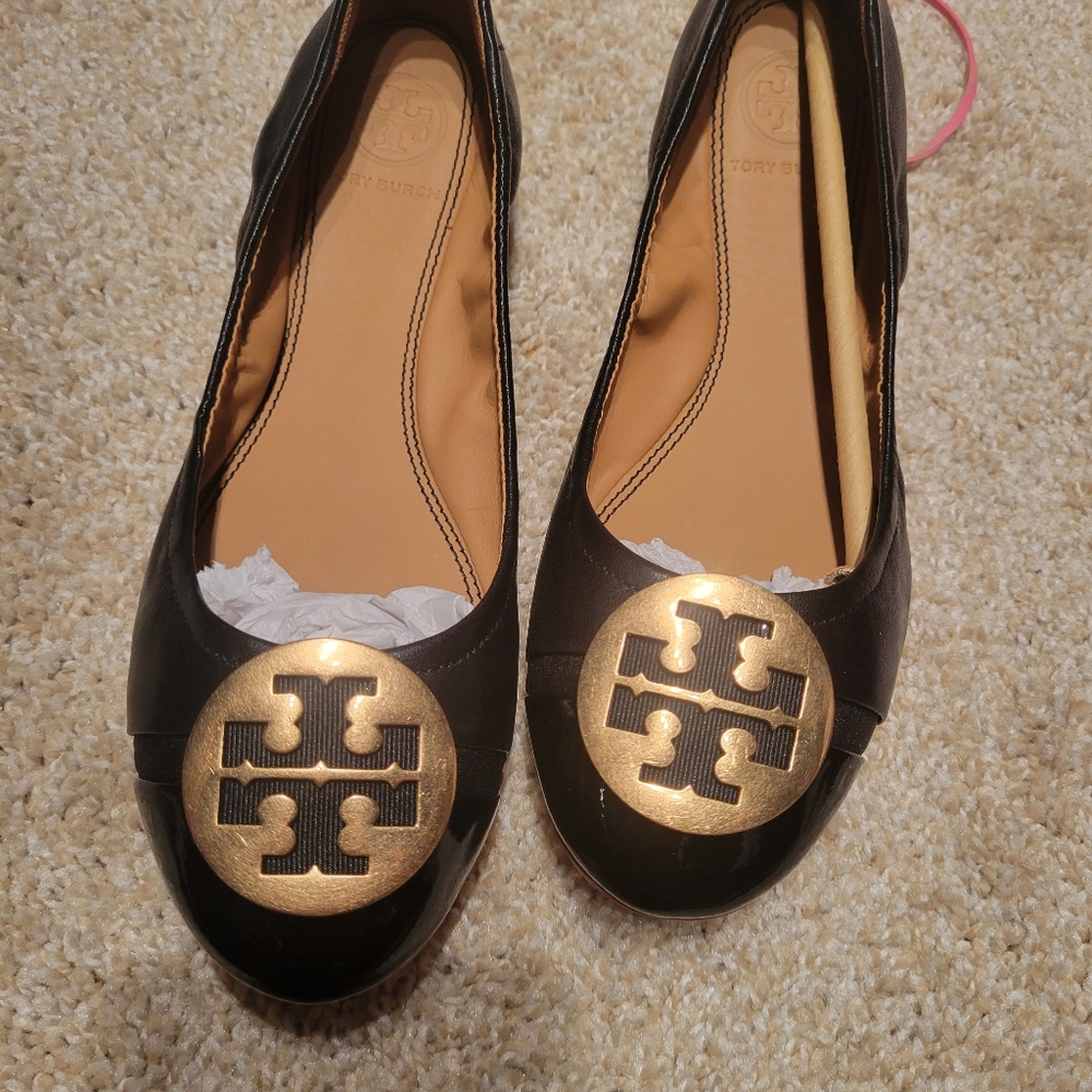 Tory burch Quilted Minnie ballerina